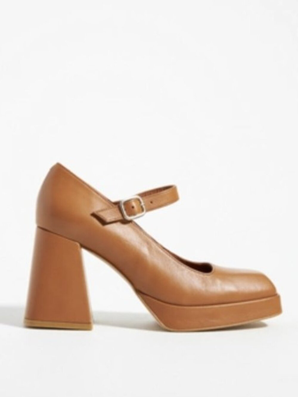 Angel Alarcon | Ankle-Strap Heels in Neutral